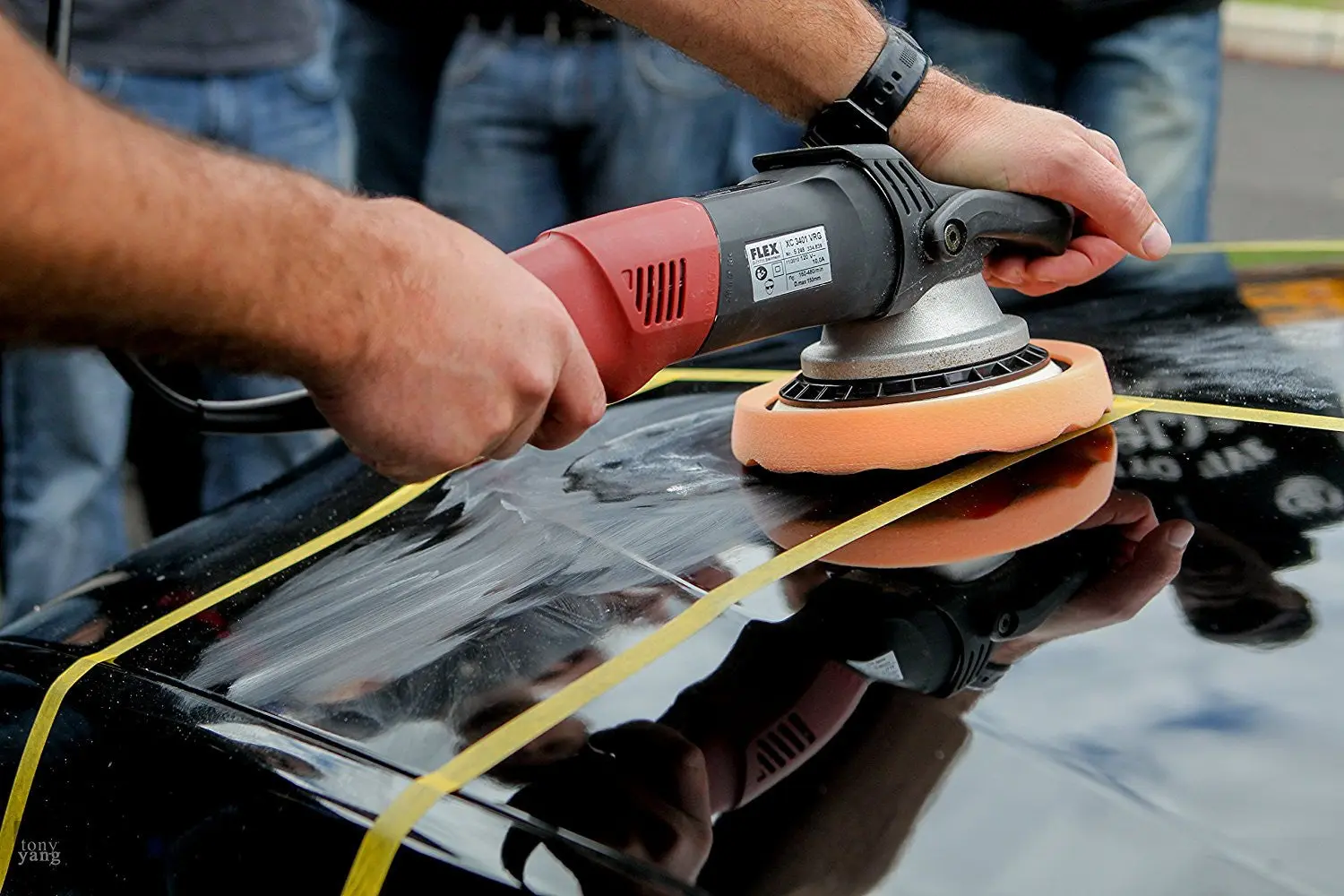 Flex Positive-Drive Rotary-Orbital Polisher XC 3401 VRG - Image 3