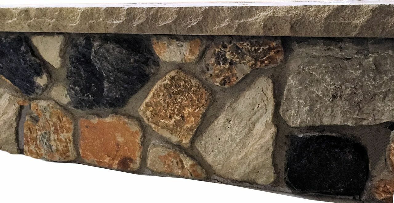 Garden Box Planter Concrete Molds - 48" x 48" Boulder Rock - Image 2