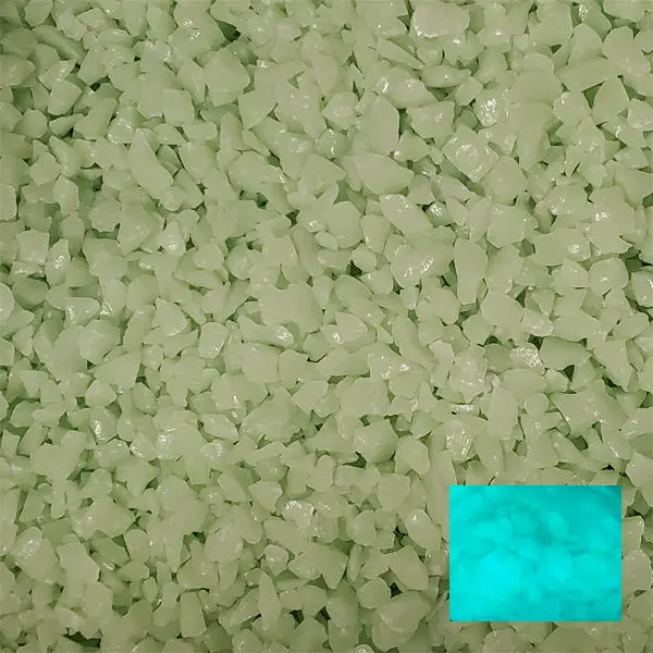 Glow In The Dark Rocks Glass Aggregate - Photoluminescent - Image 14
