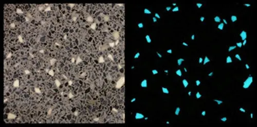 Glow In The Dark Rocks Glass Aggregate - Photoluminescent - Image 4
