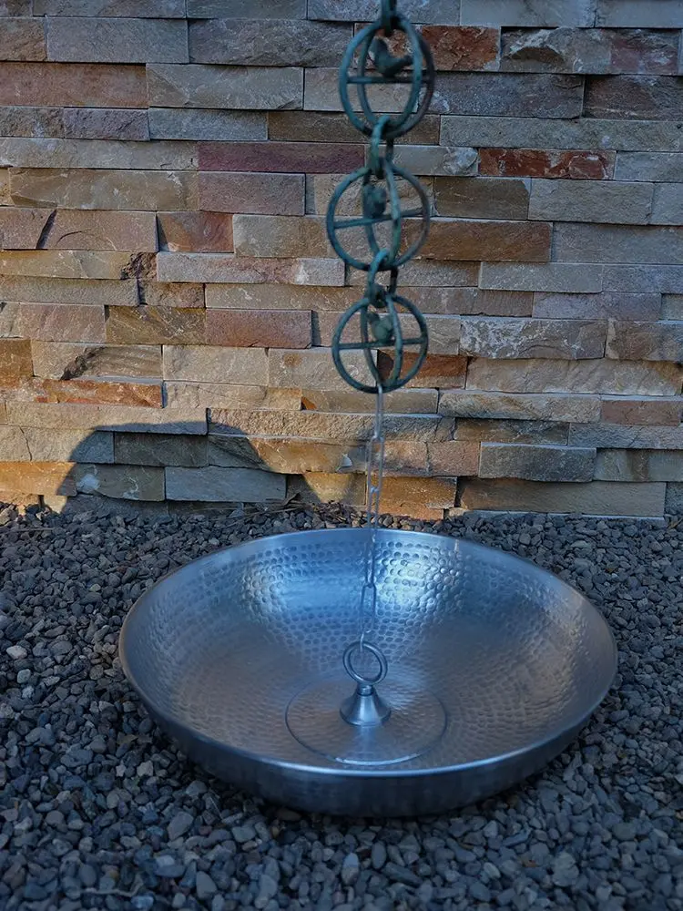 Hammered Shallow Basin Dish in Copper or Aluminum - Image 10