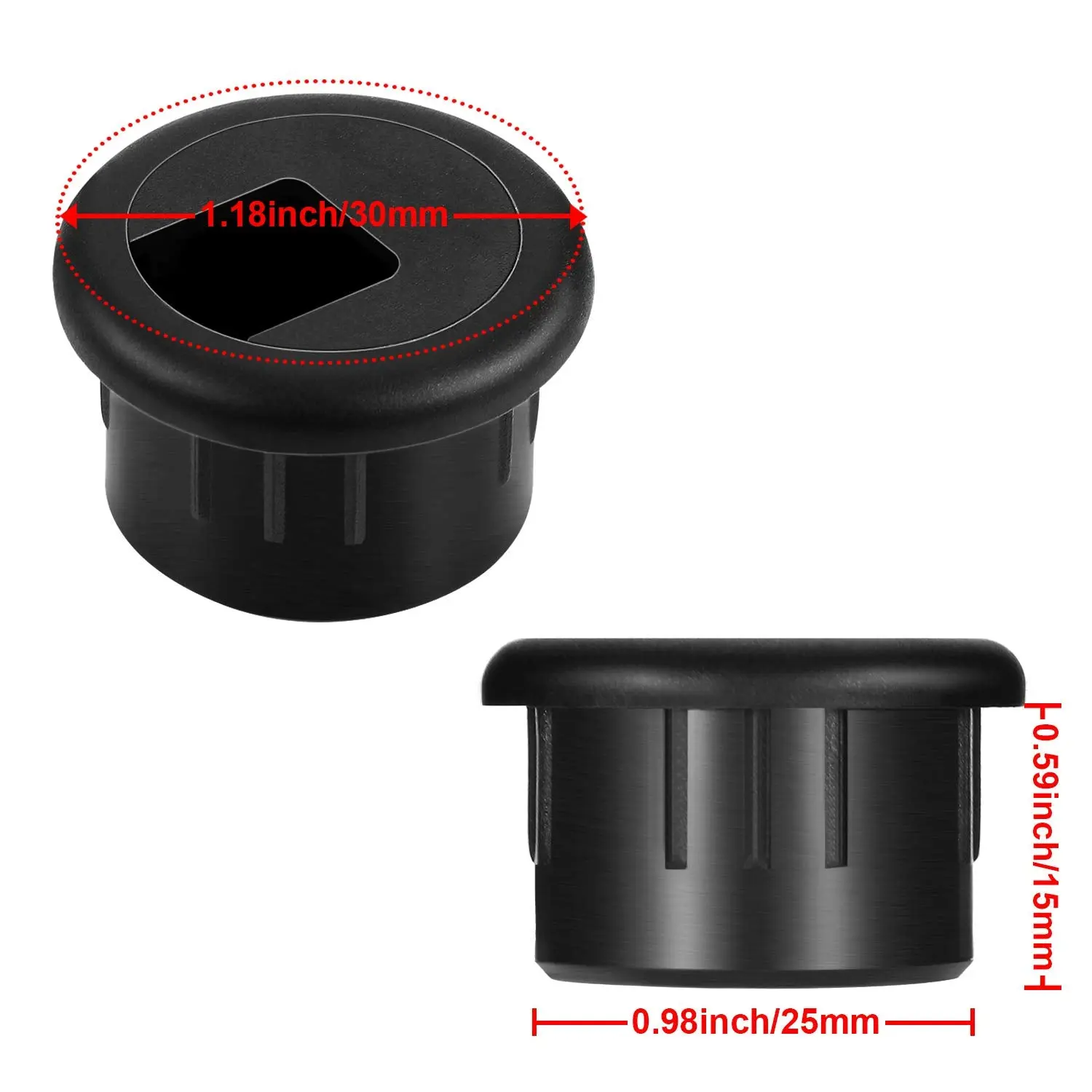 Countertop Hole Caps for Cables Cords - Image 4