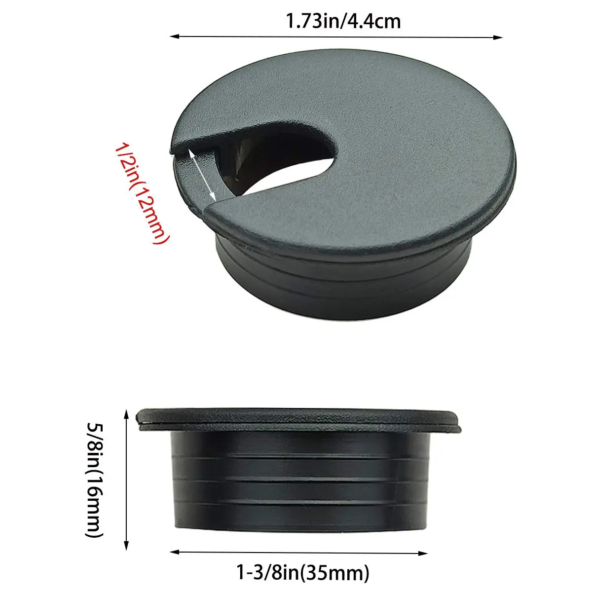 Countertop Hole Caps for Cables Cords - Image 5
