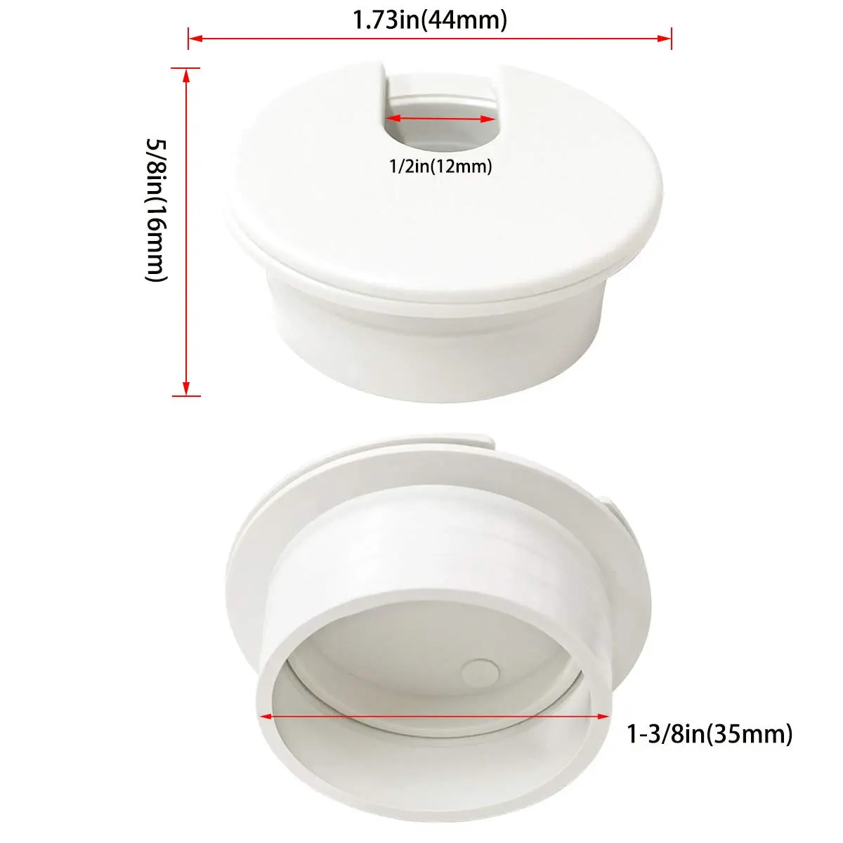 Countertop Hole Caps for Cables Cords - Image 6