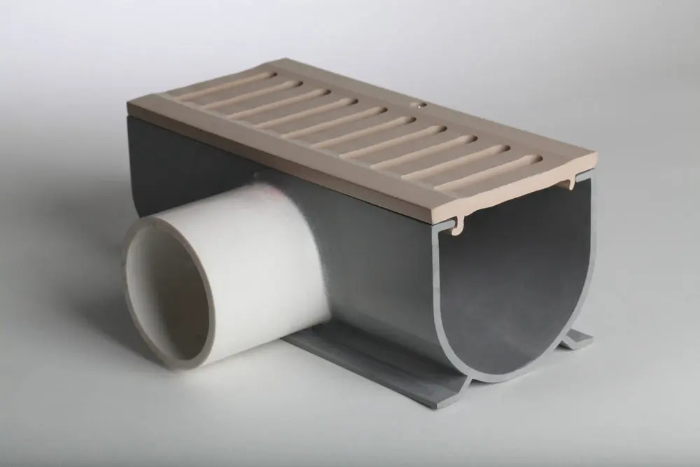 Linear Drain for Pool Decks and Driveways - The 3" Water Hog - Image 8