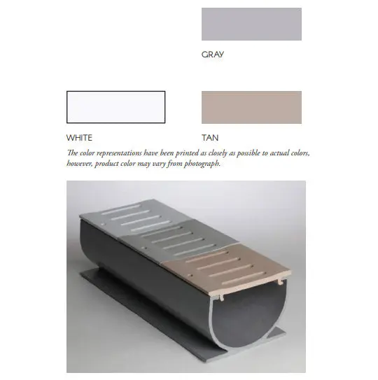 Linear Trench Drain for Pool Decks and Driveways - The 4" Water Hog - Image 12