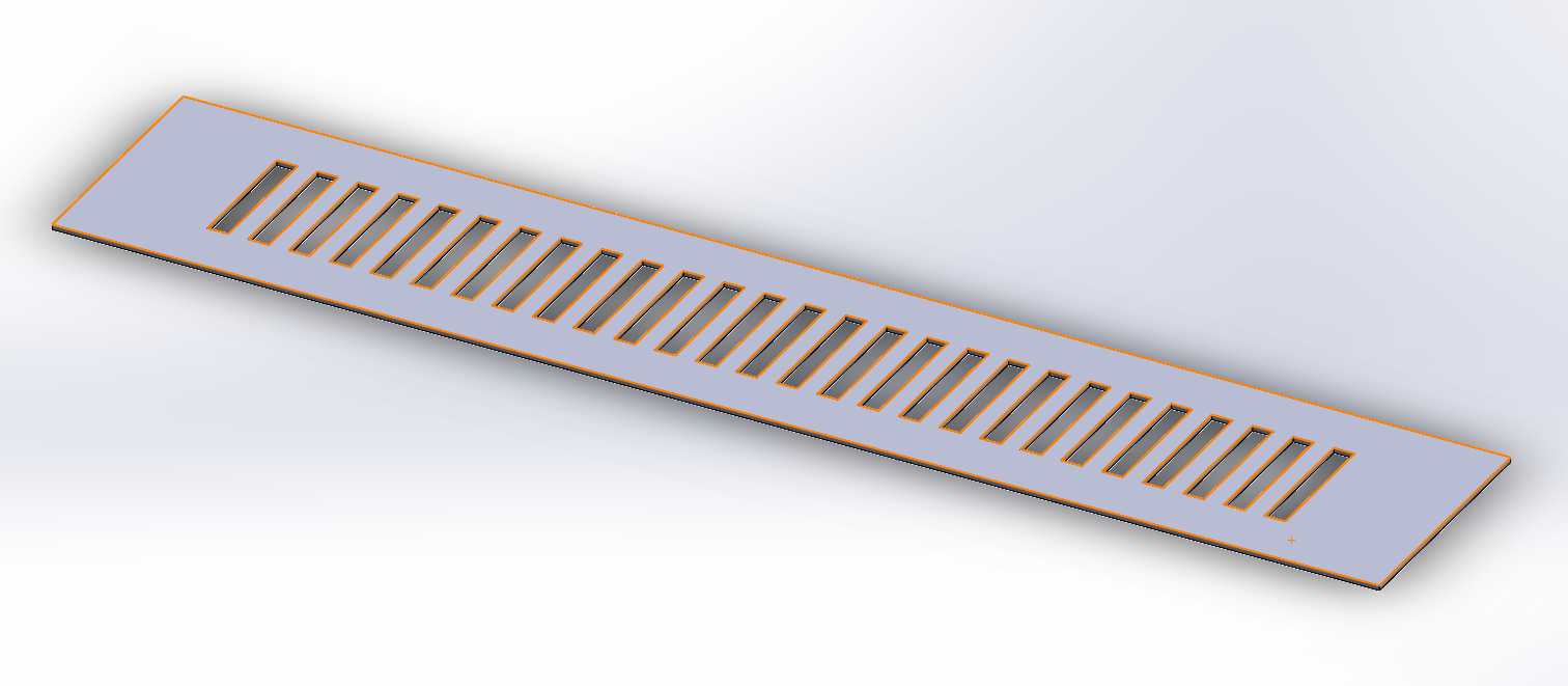 Linear Sink Drain Grates for Slot Sinks- Custom Stainless Steel - Image 6