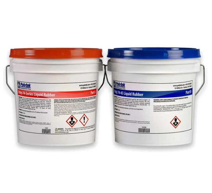 Mold Making Urethane Liquid Rubber Polytek 74-45 - Image 14