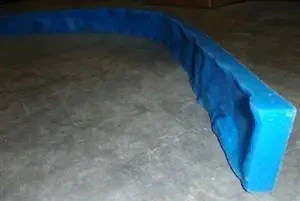 Concrete Edge Form Liner - 3" Rough Rock - Image 4