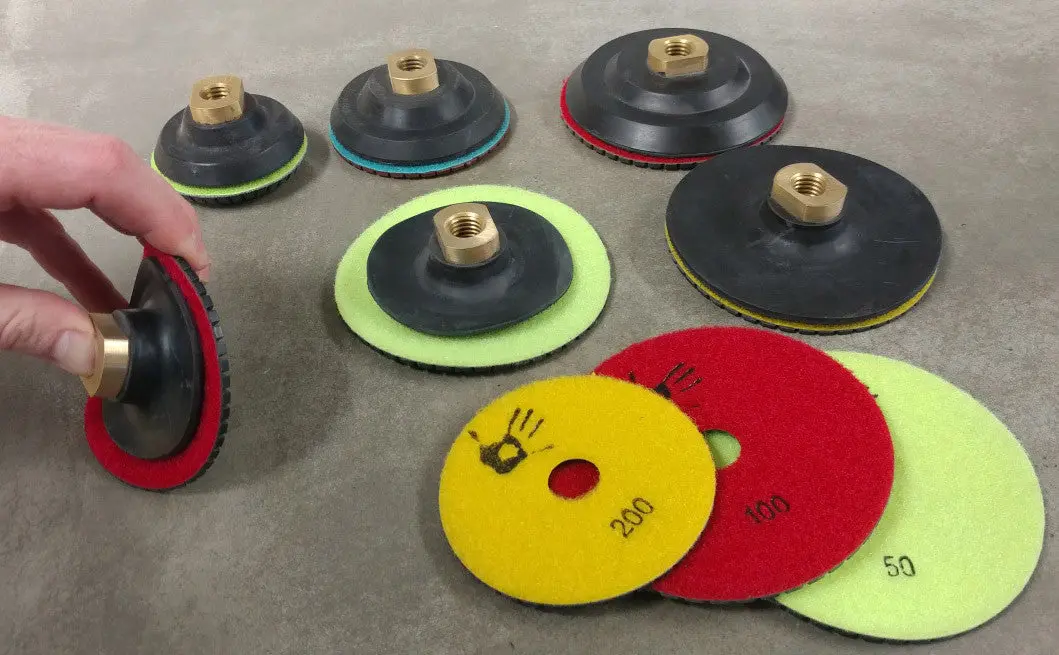 Polishing Velcro Backer Backup Pads for Concrete and Stone - Image 4