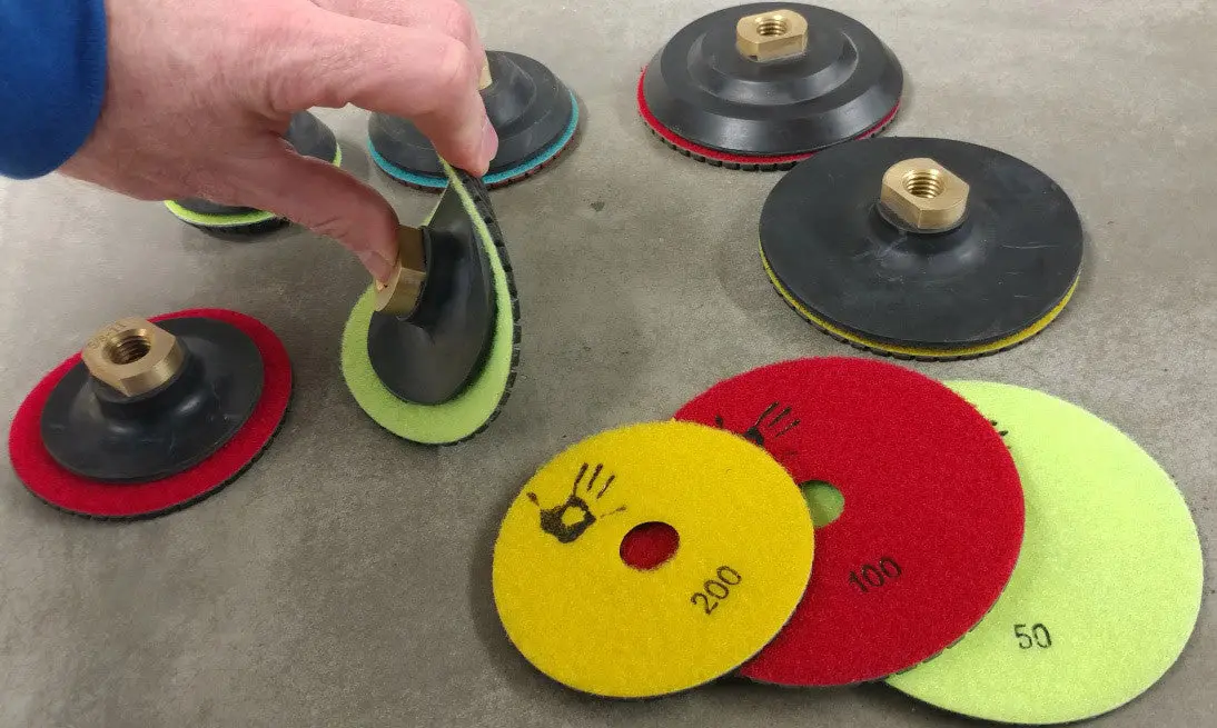 Polishing Velcro Backer Backup Pads for Concrete and Stone - Image 5