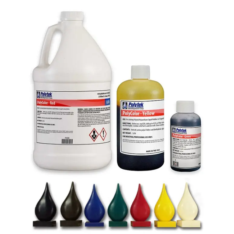 PolyColors Oil Based Dye for Polyurethane Rubber and Plastics