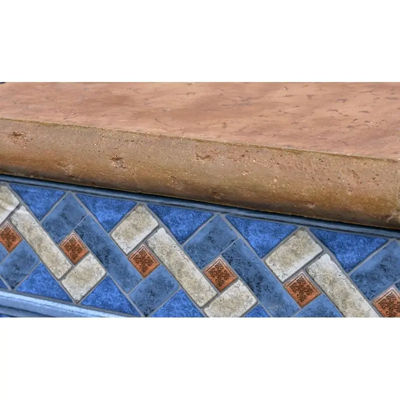 Poolform Form Liner - 3" Bullnose Travertine Edge - Image 4