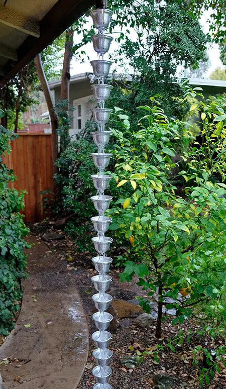 Rain Chain Aluminum Bell Cups - Image 3