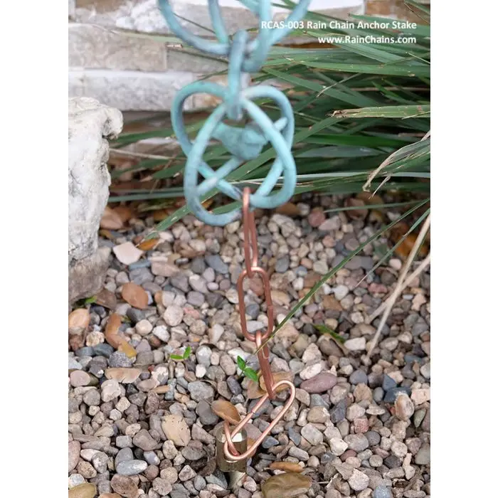 Rain Chain Spiral Anchor Stake - Image 2