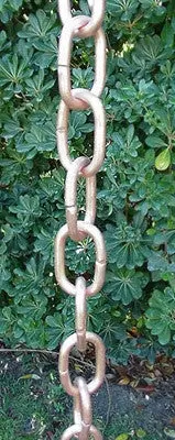 Rain Chain Traditional Large Link- Copper - Image 3