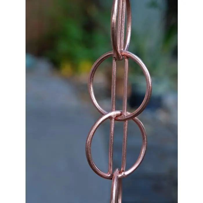 Rain Chain Zen Loops- Copper - Image 5