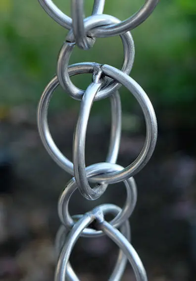 Rain Chain Double Loops - Stainless Steel - Image 2