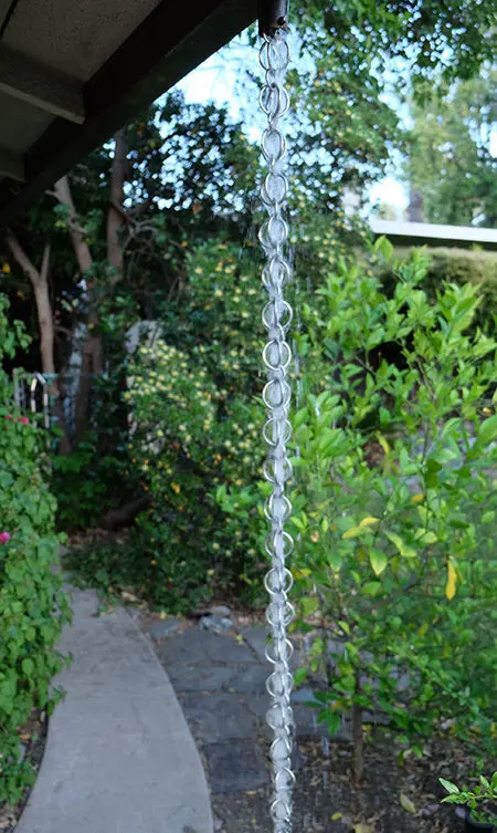 Rain Chain Double Loops - Stainless Steel - Image 3