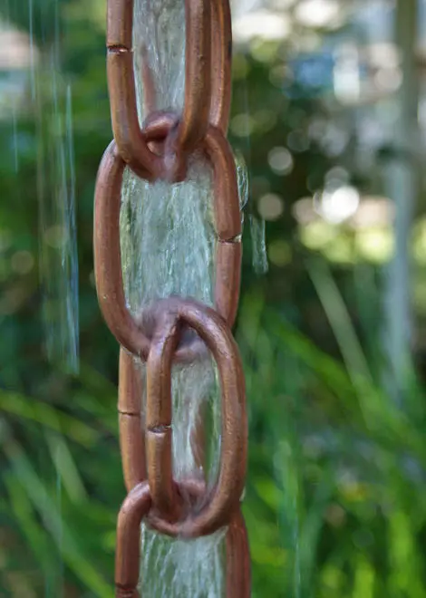 Rain Chain Extra Link Rainchain- Copper