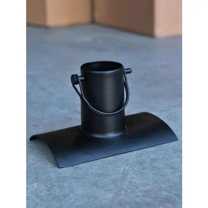 Rain Chain Gutter Installation Kit Half Round - Black - Image 2