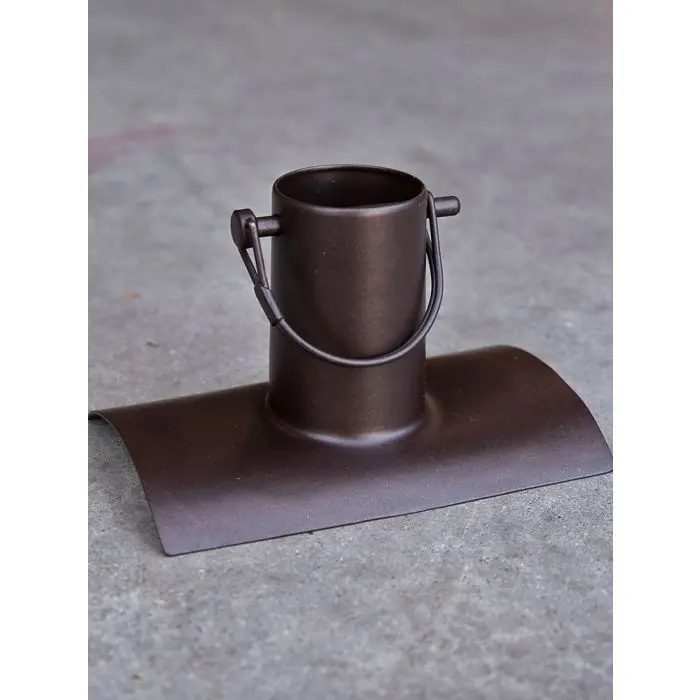 Rain Chain Gutter Installation Kit Half Round - Bronze - Image 2