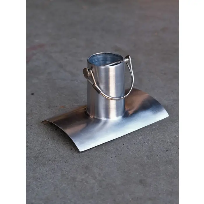 Rain Chain Gutter Installation Kit Half Round- Aluminum - Image 3