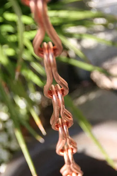 Rain Chain Infinity Link Rainchain-Copper - Image 3