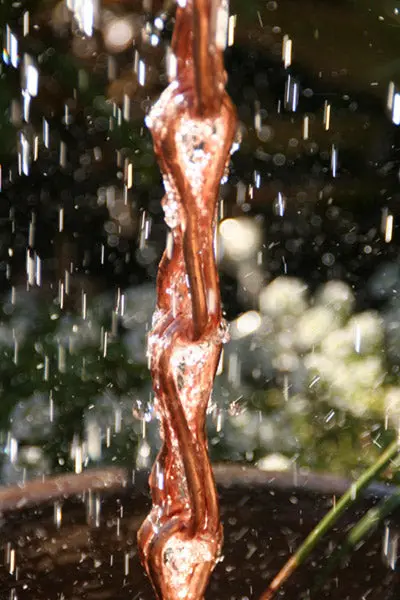 Rain Chain Infinity Link Rainchain-Copper - Image 4
