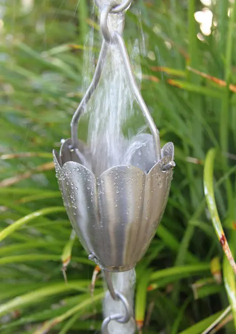 Rain Chain Kumo Stainless Steel Cups