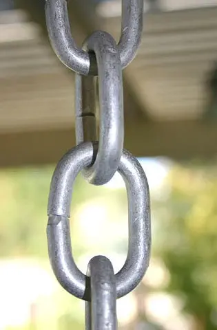 Rain Chain Large Link-Aluminum - Image 4