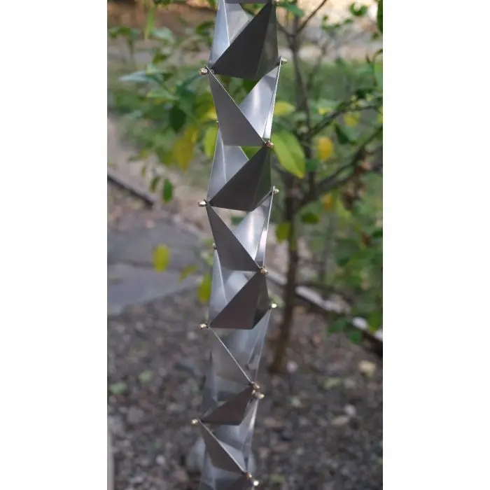 Rain Chain Origami™ -Stainless - Image 5