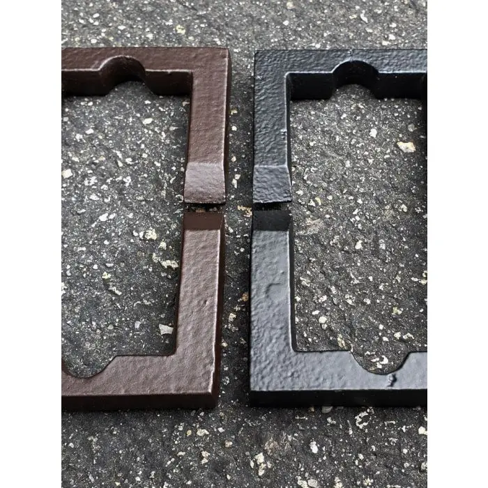 Rain Chain Rectangle Links- Black - Image 3