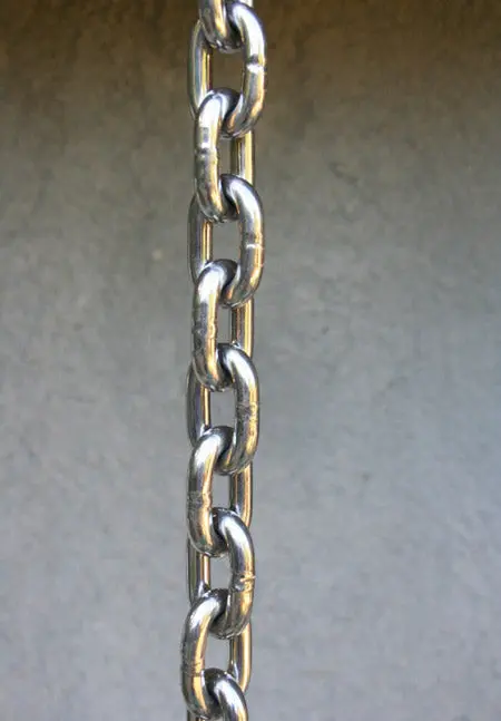 Rain Chain 5/16 Inch Link- Stainless Steel - Image 3