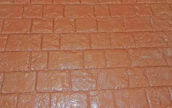 Rock N Roller Concrete Stamp Big Roller - 33 7/16" Cobblestone - Image 2
