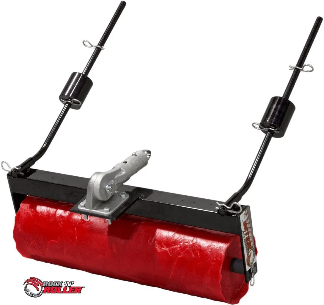 Rock N Roller Concrete Stamp Texture Roller - 23 1/2" Heavy Slate - Image 4