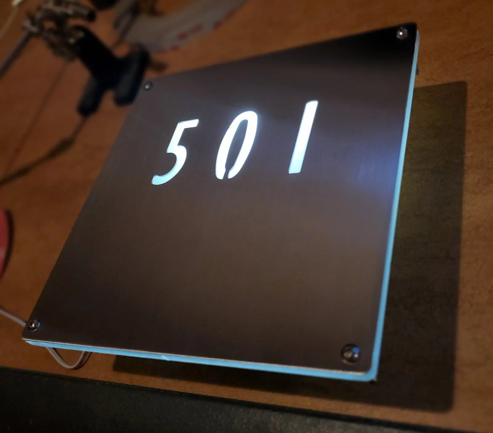 Custom Signage Backlit Room Number Panels - Image 12