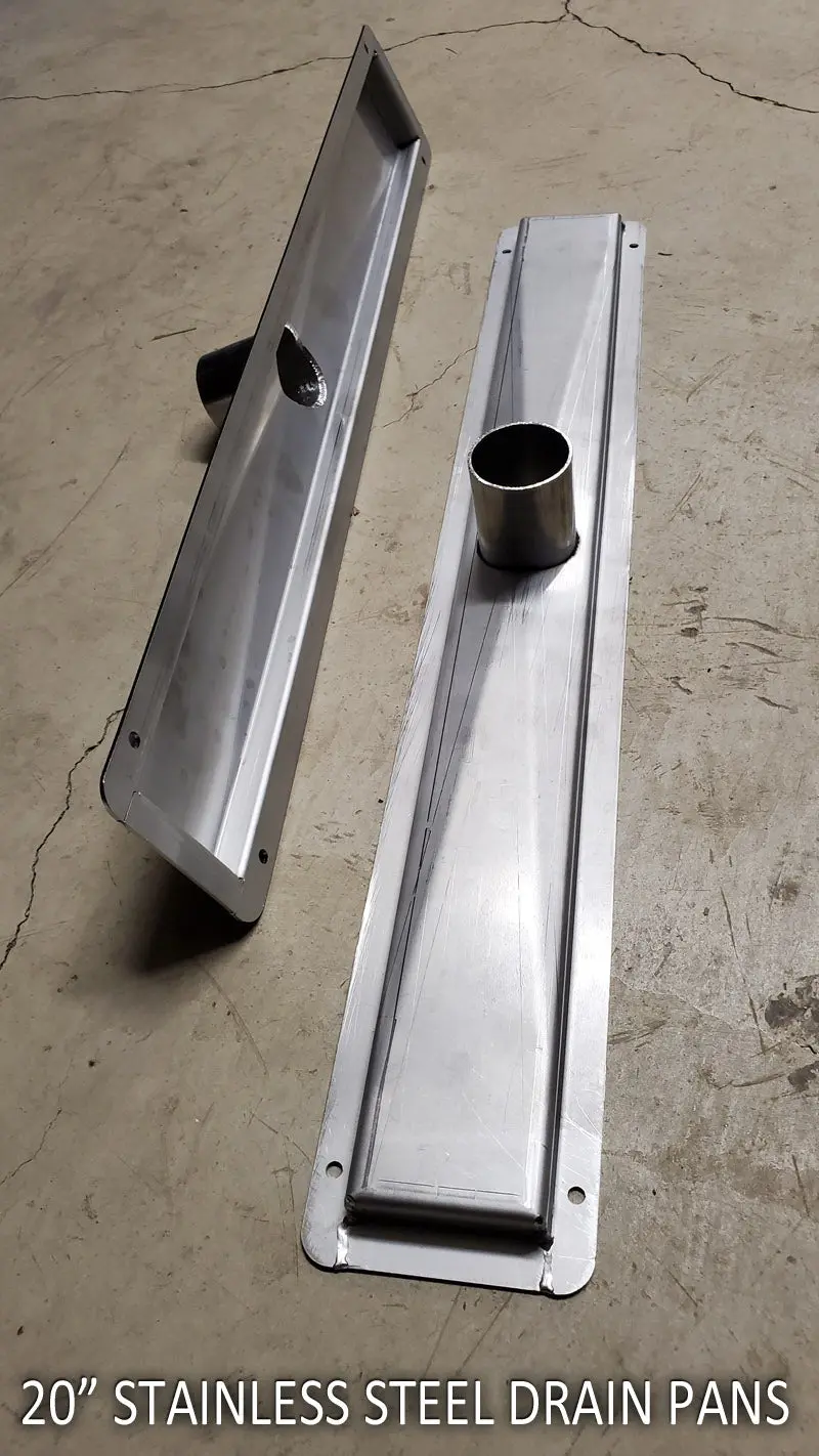 Linear Slot Sink Drain Pan - Stainless Steel - Image 7