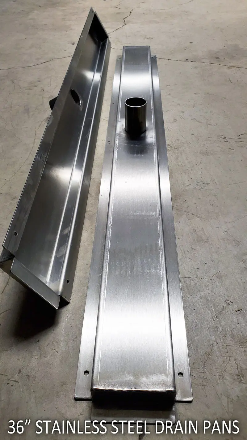 Linear Slot Sink Drain Pan - Stainless Steel - Image 9
