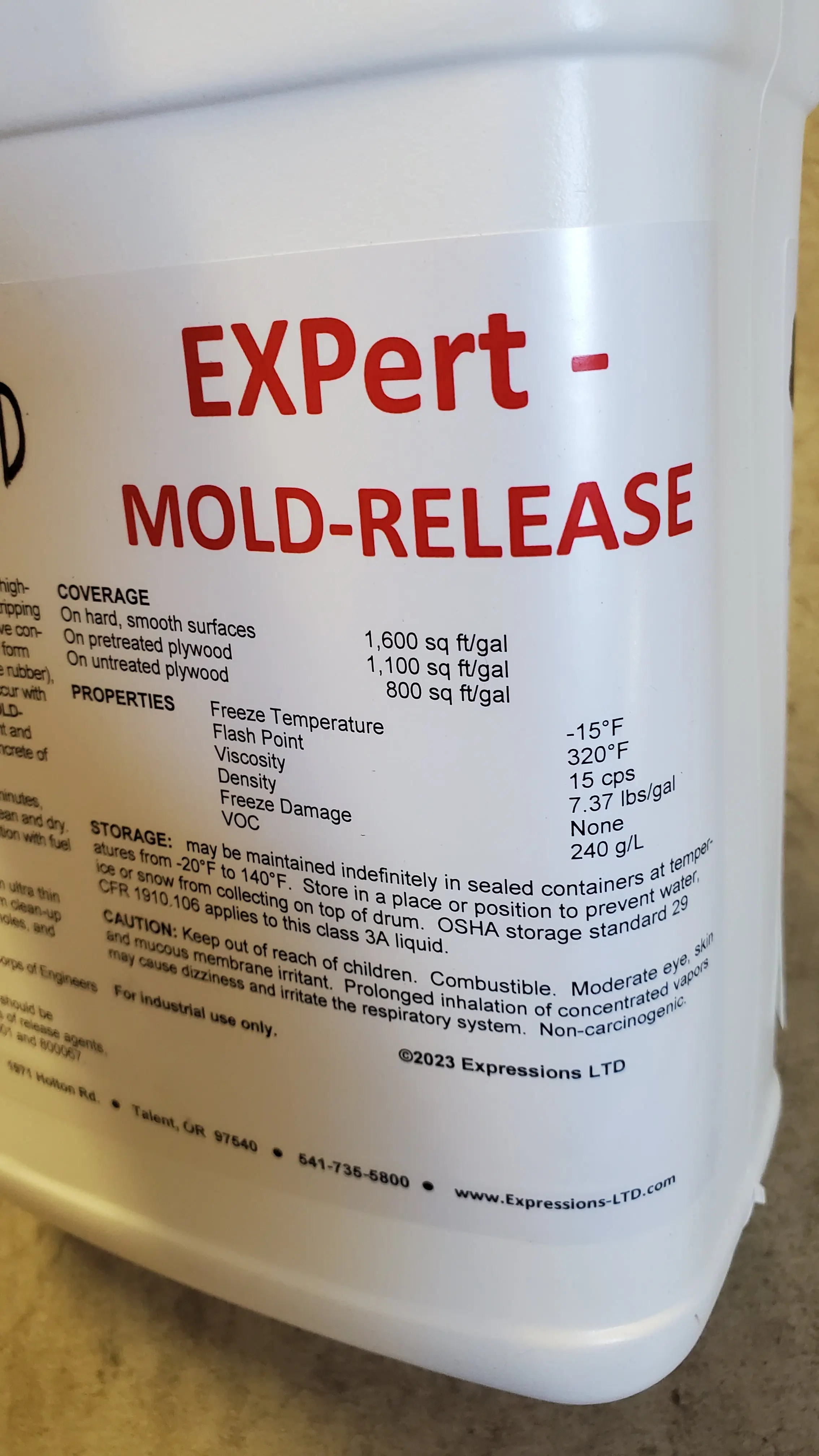 Specialized Mold Release for High Strength Sticky Concrete - EXPert - Image 3