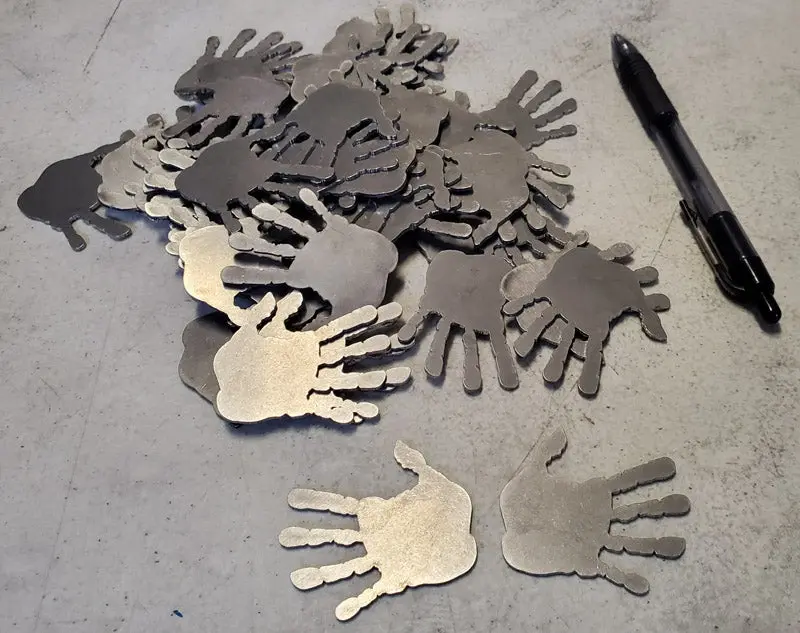 Stainless Steel Concrete Custom Logo Medallions - Image 7