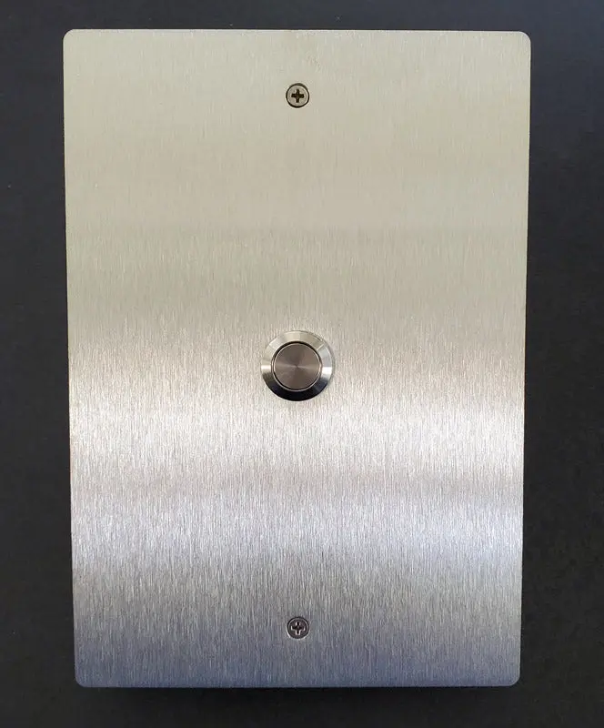 Stainless Steel Giant Doorbell 6.5" x 4.5" - Image 4