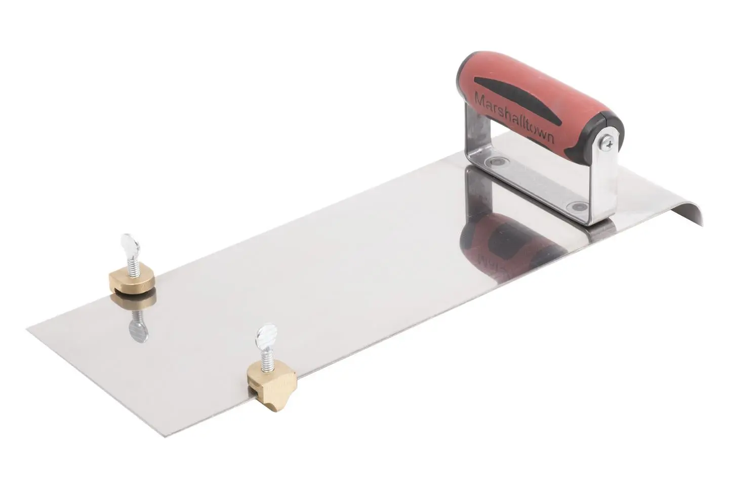 Stainless Steel Hand Edger w/ Adjustable Groover - 1/2" Edger Radius - 1" Bit Depth - Image 3