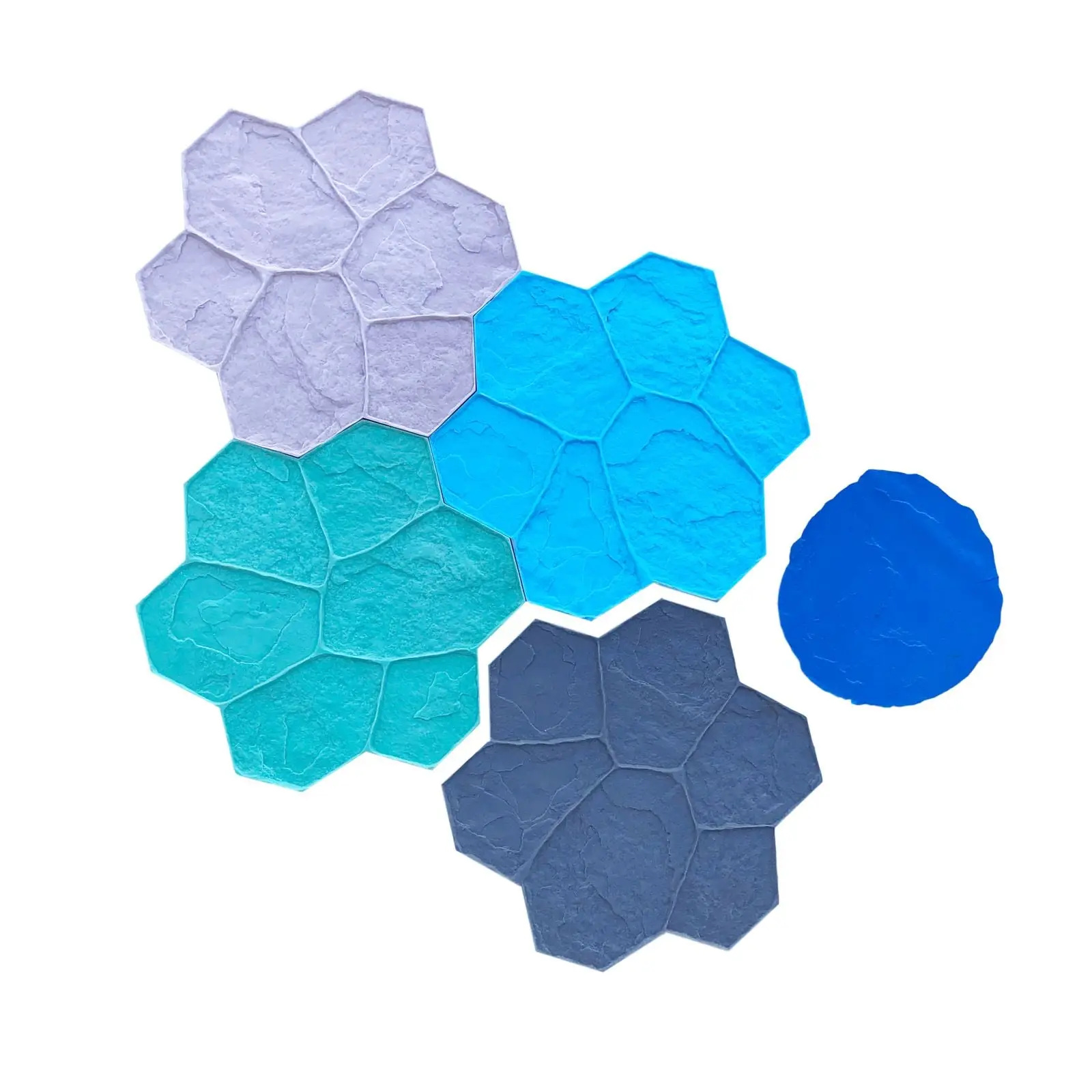 Stone Concrete Stamps - BC Random Fieldstone - Image 6