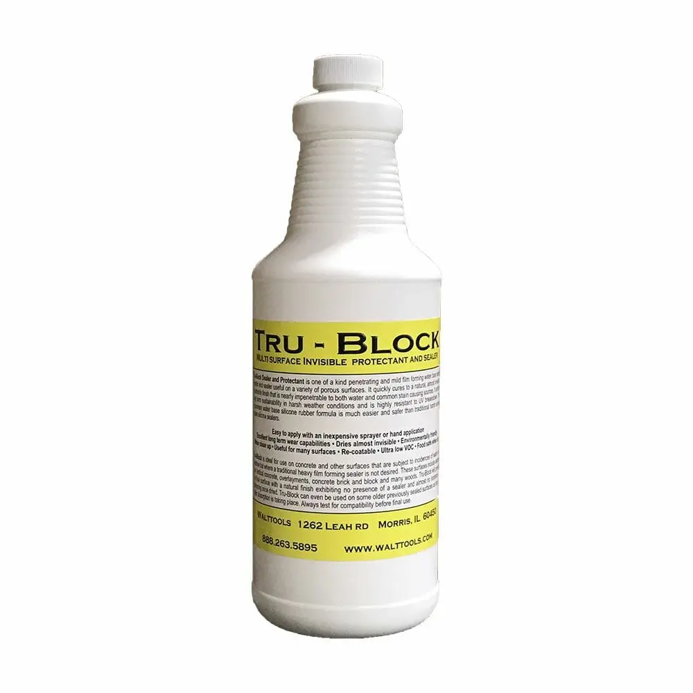 Best 'Invisible' Concrete Sealer Water-Based Silicone - Tru-Block - Image 4