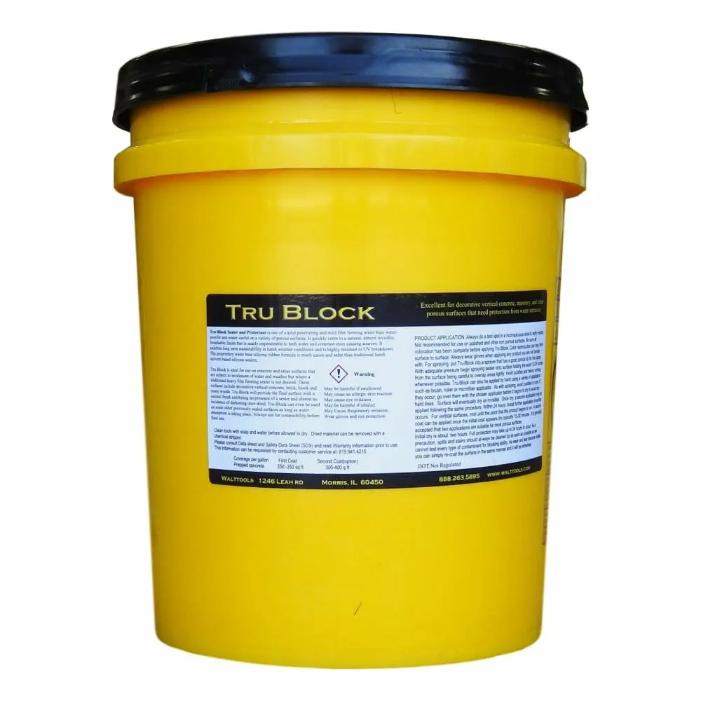 Best 'Invisible' Concrete Sealer Water-Based Silicone - Tru-Block - Image 6