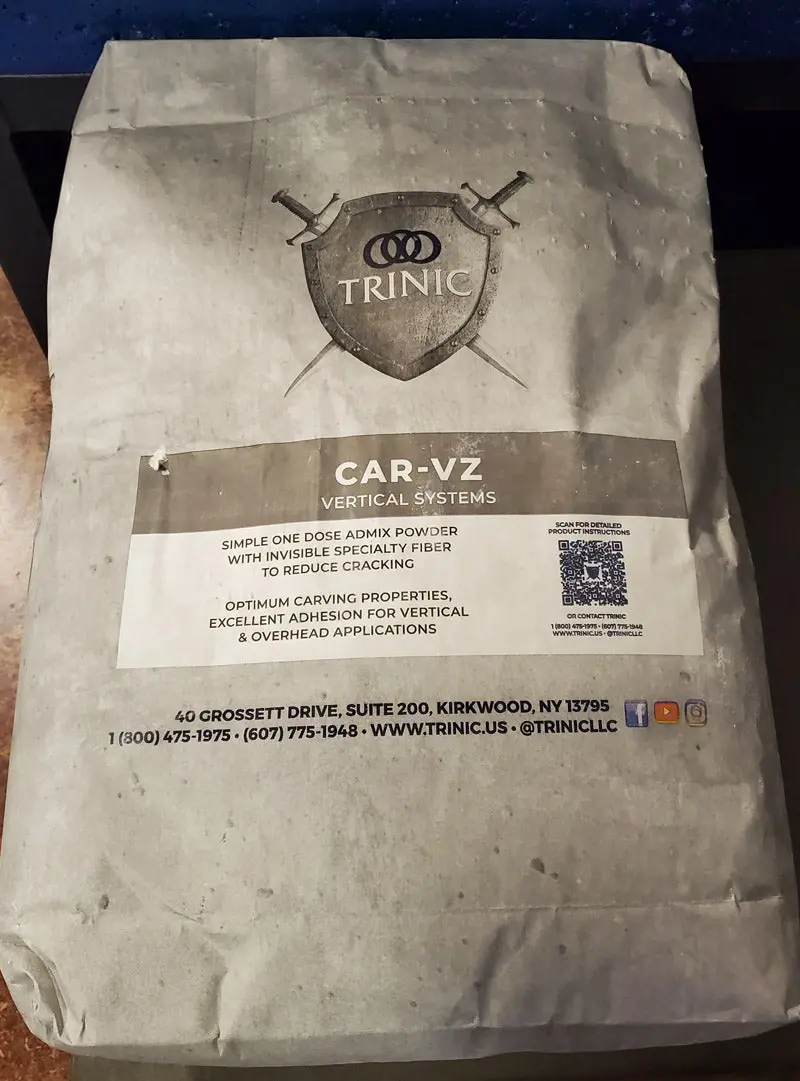 Trinic Concrete Vertical and Carving Mix - CAR-VZ