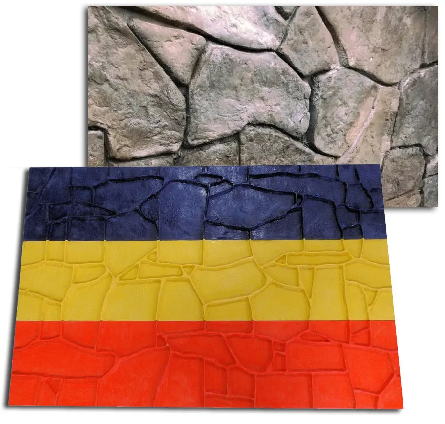 Vertical Concrete Stamp - Stone Matrix (3 Piece Stamp Set Series 1)