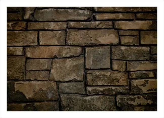 Vertical Concrete Stamp - Tight Stack Fieldstone - Image 3