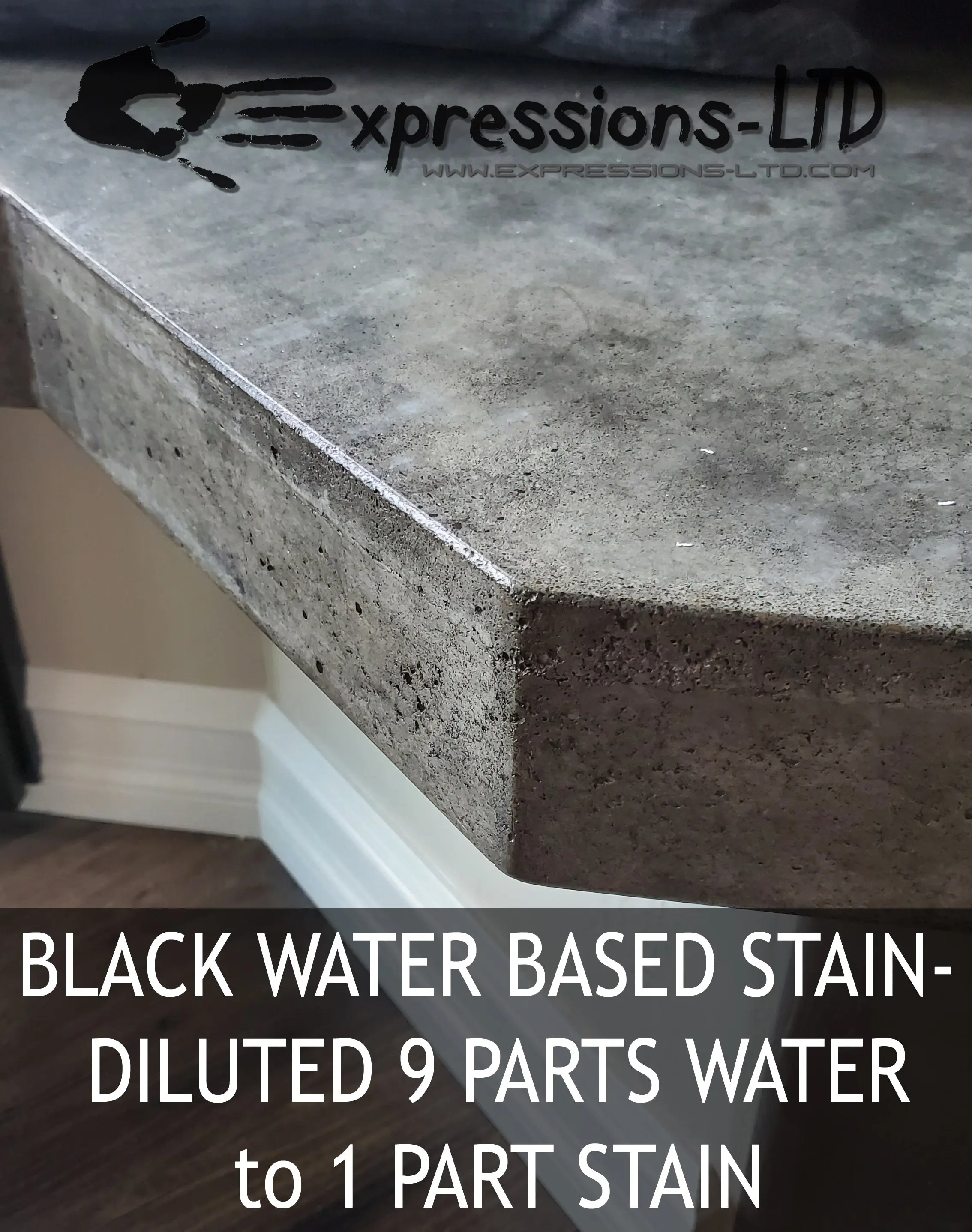 Water Based Stain for Concrete - Tru Tint WB (4oz Samples) - Image 5